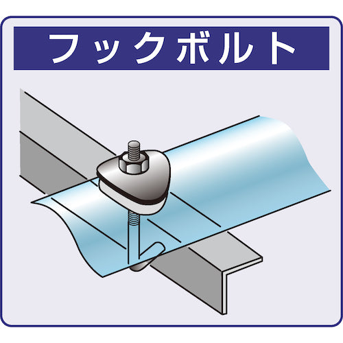 ＤＡＩＤОＨＡＮＴ　フックボルトセット　３／１６Ｘ６５　１００本入り　00032307　1箱