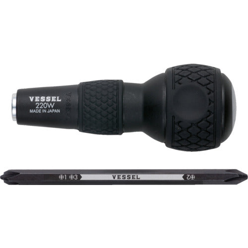 VESSEL Combi Plus Driver No. 220W-123 (+1, +3/+2) 220W-123 1PK