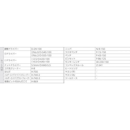 ＨＯＺＡＮ　工具セット２０点　S-22　1Ｓ