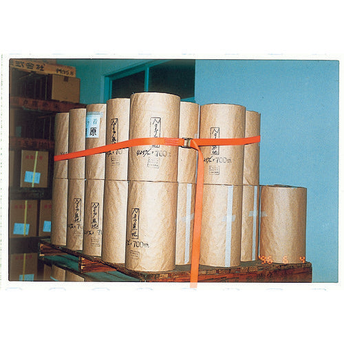 ＴＲＵＳＣＯ　ワンタッチベルト結束機幅３５ｍｍＸ長さ５ｍ　GO35-300　1 本