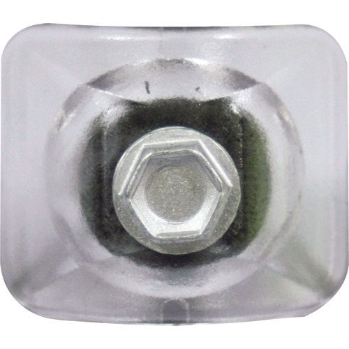 ＤＡＩＤОＨＡＮＴ　波板専用ビス　ポリカ座金　鉄下地用　５Ｘ２５　クリアー　１２０本　00045921　1箱