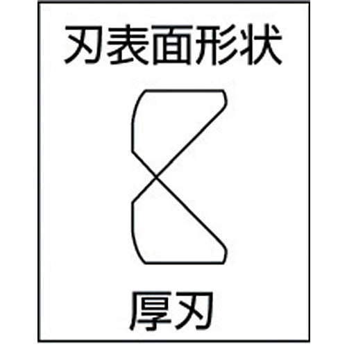 フジ矢　超硬刃付強力ニッパ　１５０ｍｍ　470-150　1丁