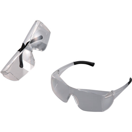 トーヨーセフティ　防じんメガネ　ハイパーライトグラス　クリア（スペクタクル型）　NO.1343　1個