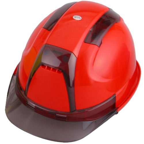 토요세프티 헬멧 벤티 레드 NO.390F-OTSS-R 1개