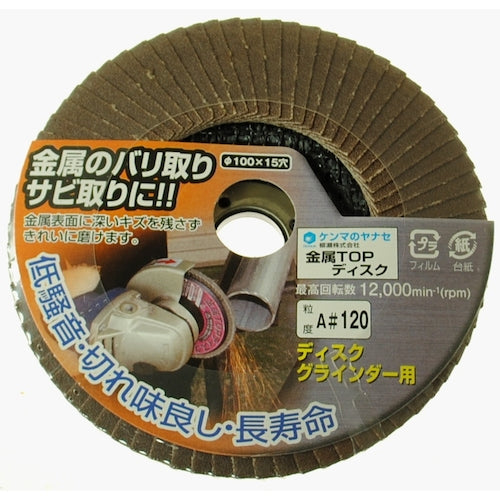 Yanase Metal TOP Disc 100X15A120 TA07 1 piece