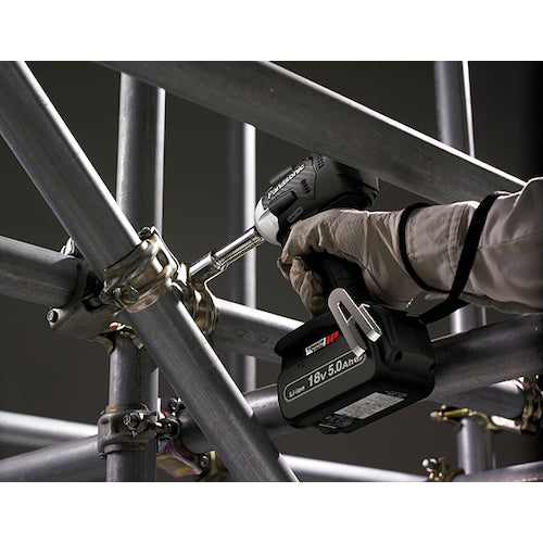 Panasonic 듀얼 충전 임팩트 렌치 14.4V5.0Ah 세트 블랙 EZ75A8LJ2F-B 1대