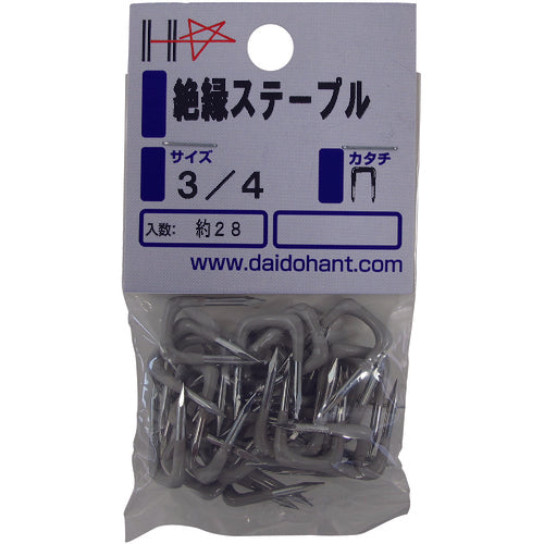 DAIDOHANT HP Insulated Staples 3/4 28 pcs 10183185 1PK