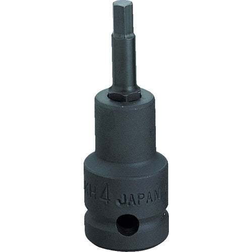 TONE Impact Hexagonal Socket (Strong Type) Diagonal Dimension 4mm Tota ...