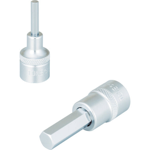TONE 헥사곤 소켓 대변 치수 4mm 비트 길이 20mm 3H-04 1개