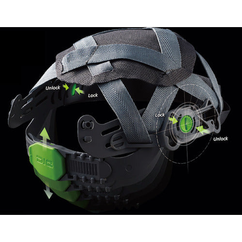DIC Transparent Visor Helmet (with Shield) AP11EVO-CSW KP Fresh Green/Smoke AP11EVO-CSW-HA6-KP-FG/S 1 pc