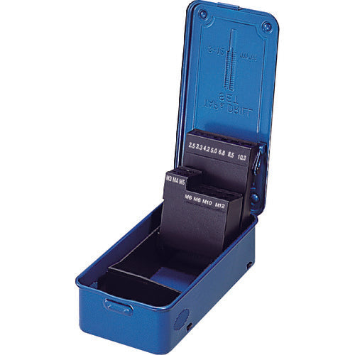 TRUSCO Tap Drill Case for 21 Taps C-21 1 pc