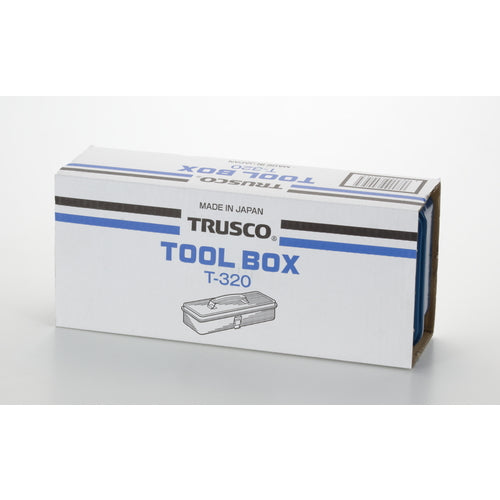 TRUSCO Trunk-type Tool Box 333 x 137 x 96.5 Blue T-320 1 pc