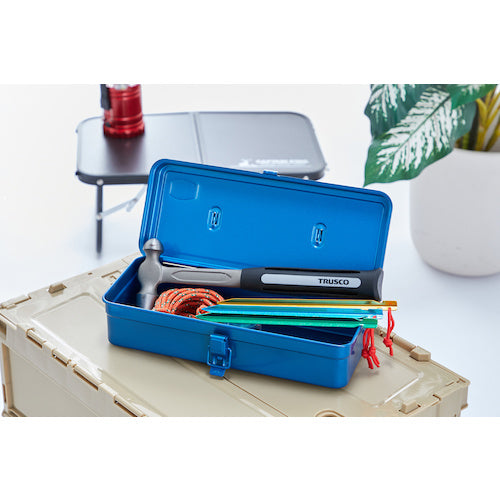TRUSCO Trunk-type Tool Box 333 x 137 x 96.5 Blue T-320 1 pc
