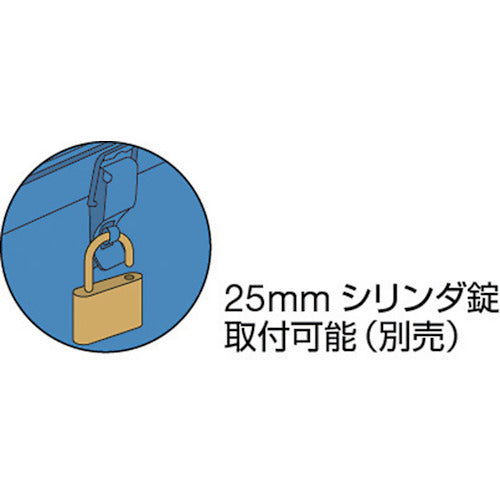 ＴＲＵＳＣＯ　山型ツールボックス（山型工具箱）　３７３Ｘ１６４Ｘ１２４　グリーン　Y-350-GN　1 個