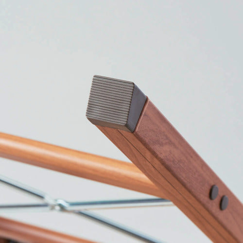 TENMA 발판 우디 슬림 스텝 3단 브라운 811000518 1대