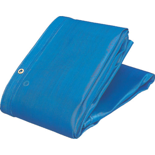 TRUSCO Soft Mesh Sheet α Width 3.6m x Length 5.4m Blue GM-3654A 1 sheet