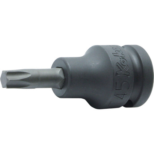 Ｋｏ−ｋｅｎ　１２．７ｍｍ差込　インパクトトルクスビットソケット全長６０ｍｍ　Ｔ６０　14025.60-T60　1個