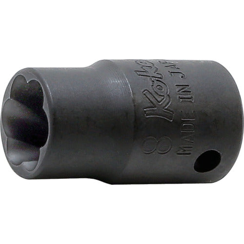 Ko-ken 6.35mm 삽입 너트 트위스터 7mm 2127-7 1개