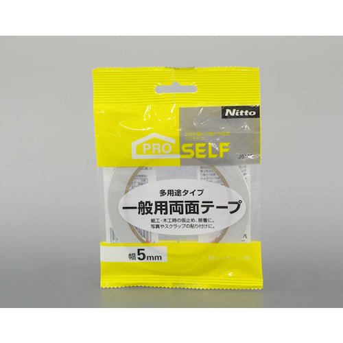 Nitto General Double-Sided Tape 5x20 J0410 1 Roll