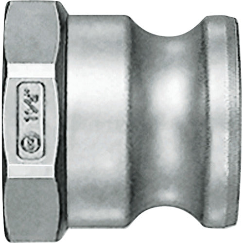 닛토 레버 록 커플러(수나사 설치용) 스테인리스 상대측 설치 사이즈 R1 1/4 인치(79805) LA-10TPF-SUS 1개