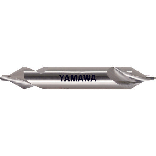 Yamawa Strong Twist Groove A-Type 60° Center Hole Drill Old JIS Type 1 CE-S(I) 2.5X60°X8 CE-SJ1-25 1 Piece