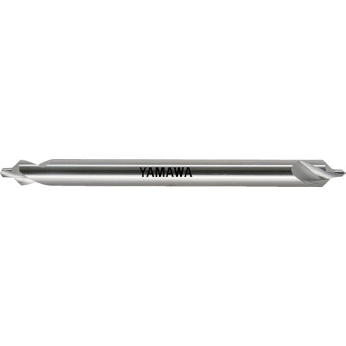 Yamawa Long Shank Strong Twist Groove A Type 90° Center Hole Drill CE-QL L150 1.5X90°X5 CE-QL-1.5-150 1 Piece