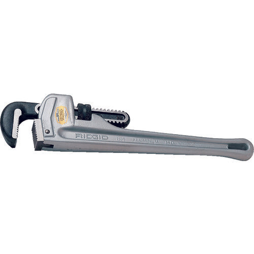 RIDGID 알루미늄 스트레이트 파이프 렌치 350mm 31095 1초