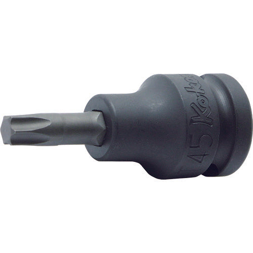 Ko-ken 12.7mm Insert Impact Torx Bit Socket Total Length 60mm T20 14025.60-T20 1pc