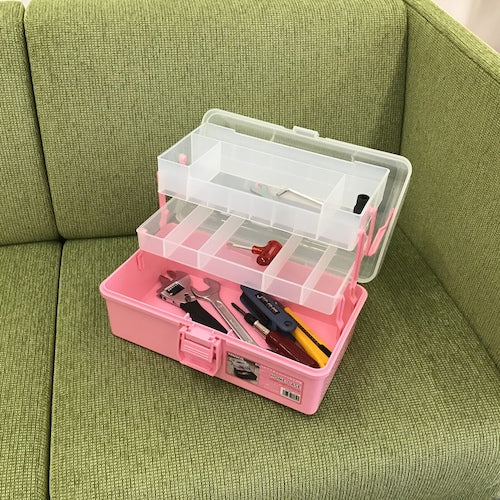 ＴＲＵＳＣＯ　ホームケース　３２１Ｘ１９５Ｘ１６５　ピンク　HP-320　1 個