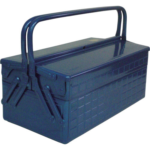 TRUSCO 2-tier tool box 412 x 220 x 289 Blue GL-410-B 1 unit