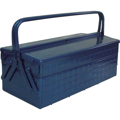 TRUSCO 2-tier tool box 472 x 220 x 289 Blue GL-470-B 1 unit