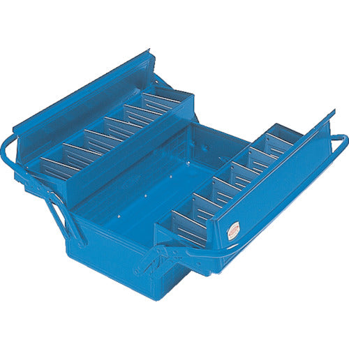 TRUSCO 2-tier tool box 472 x 220 x 289 Blue GL-470-B 1 unit