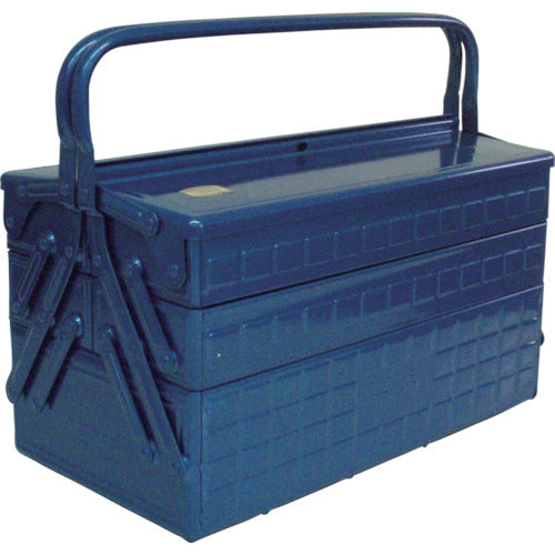 TRUSCO 3-tier tool box 412X220X343 Blue GT-410-B 1 piece