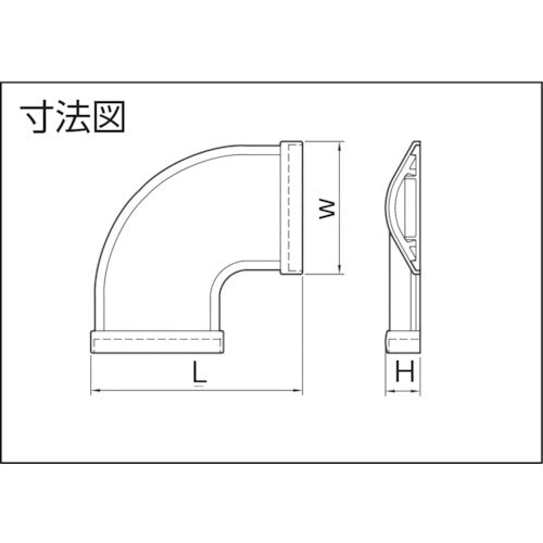 マサル　ガードマン２Ｒ型付属品　平面マガリ　１号　ホワイト　GAM12　1 個