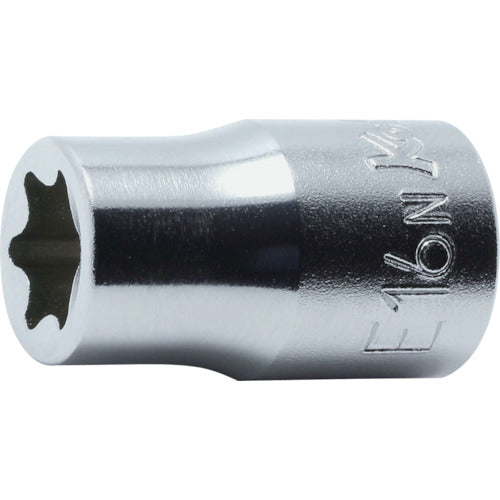 Ｋｏ−ｋｅｎ　１２．７ｍｍ差込　トルクスソケット（ナット用）　Ｅ２０　4425-E20N　1個