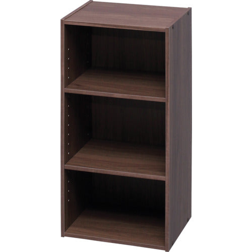 IRIS 250469 Modular Box Adjustable Shelf Walnut MDB-3K-WN 1 unit