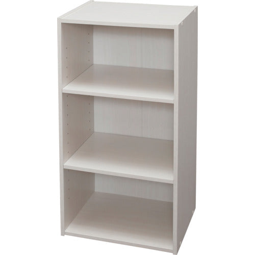 IRIS 250467 Modular Box with Adjustable Shelf, Off-White, MDB-3K-WH, 1 Unit