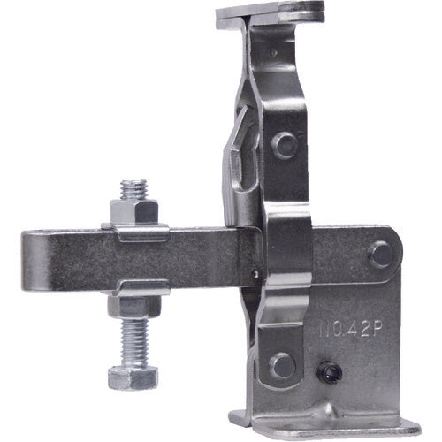 角田　ハンドル縦型トグルクランプ（下方押え型）　Ｎｏ．４２Ｐ　締圧力１．５ｋＮ　KC-42P　1 個