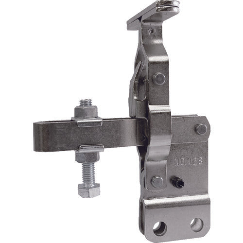 카도다 핸들 세로형 토글 클램프(하향 노루발형) No. 42S 체압 1.5kN KC-42S 1개