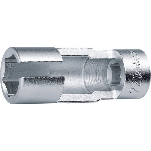 Ko-ken 12.7mm plug-in O2 sensor socket, total length 110mm, 22mm SP4300M.110-22 1 piece