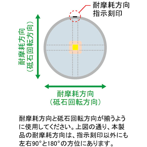 Noritake Single Stone Diamond Dresser G Sharp One Shank Diameter 10mm 4K0GONE010010 1 piece