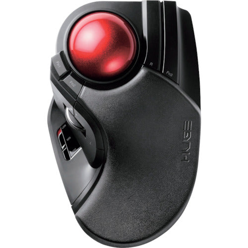 ELECOM 무선 트랙볼(검지 손가락・중 손가락 조작 타입) M-HT1DRBK 1개