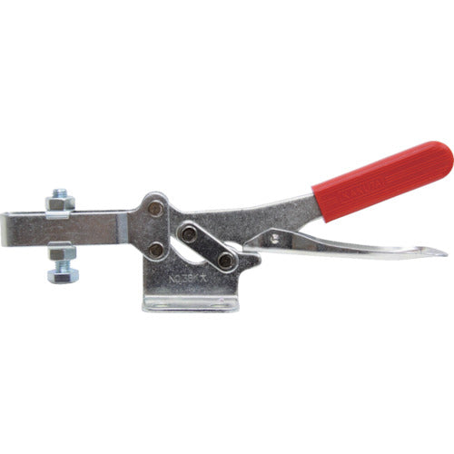 가쿠다 핸들 횡형 토글 클램프(하향 프레스형) No. 38K대체압력 3.0kN KC-38K-L 1개