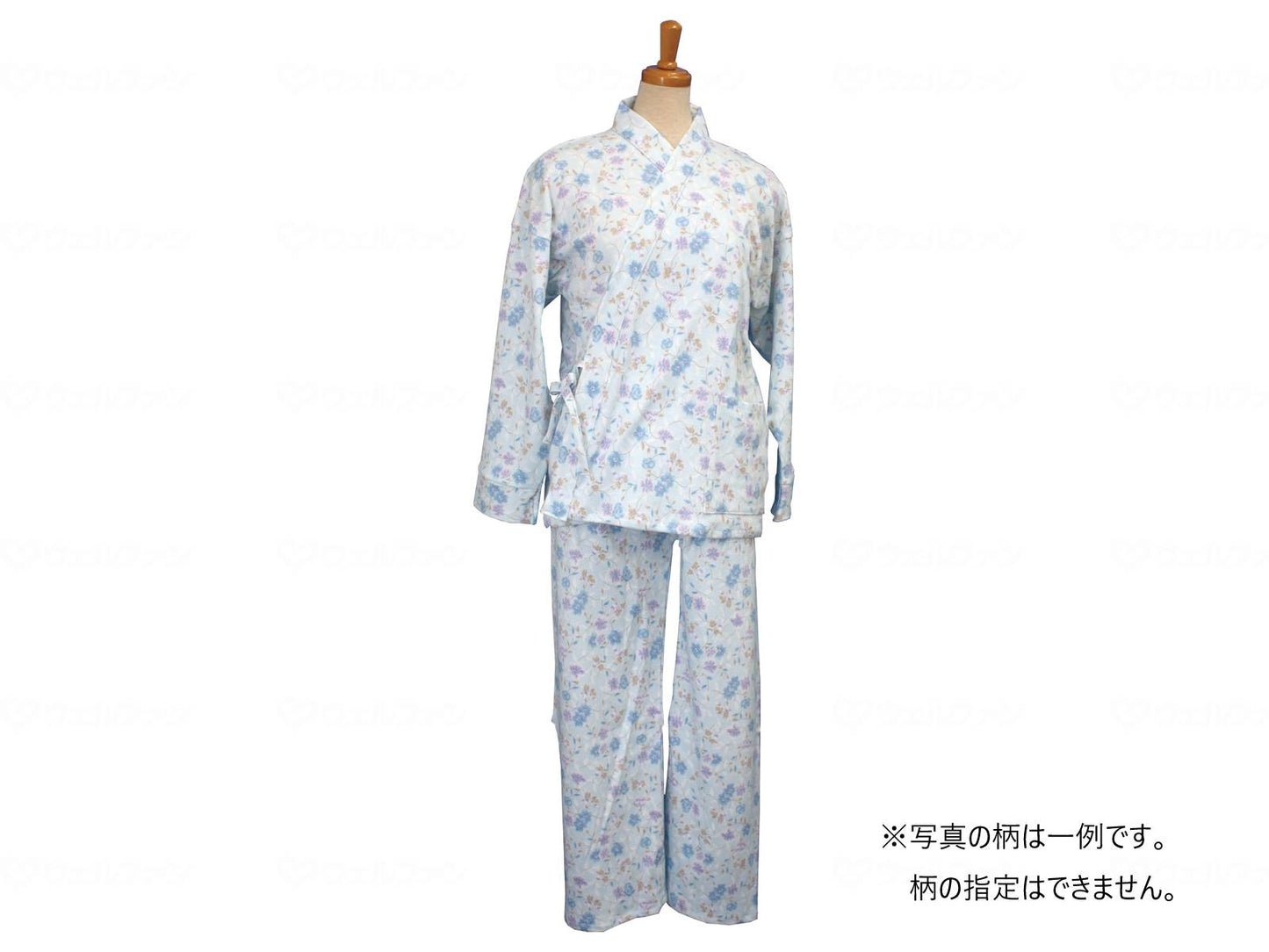 羽衣綿業ｽﾑｰｽ二部式ねまき（婦人用） ﾋﾟﾝｸ M