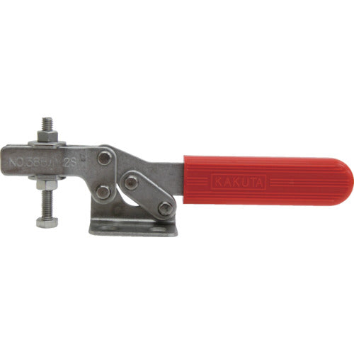 Kakuta Stainless Steel Handle Horizontal Toggle Clamp No. 38B Small-2S KC-38BS-2S 1 pc