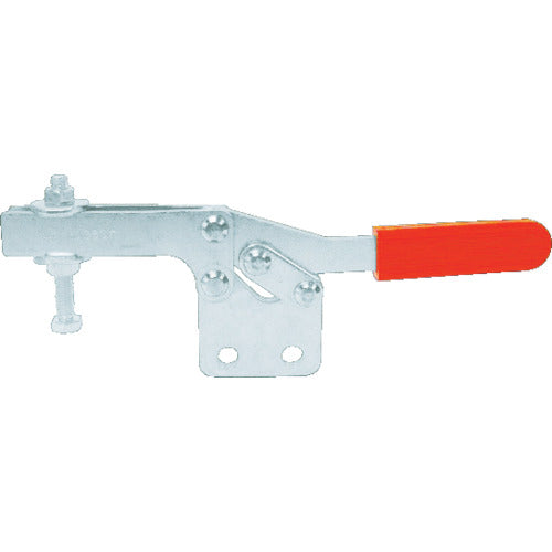 가쿠다 핸들 횡형 토글 클램프(하향 프레스형) No. 38S대 스틸제 체압력 2.8kN KC-38S-L 1개
