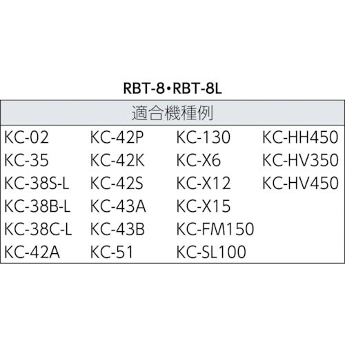 Kakuta Rubber Bolt M8X50 RBT-8 1pc