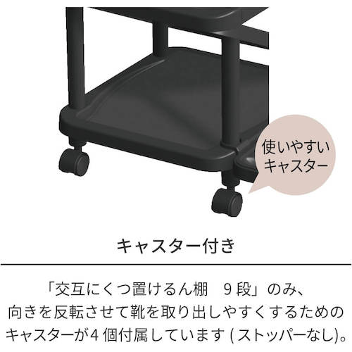 ＴＥＮＭＡ　ＰＲＸくつ置けるん棚　５段　811000523　1台