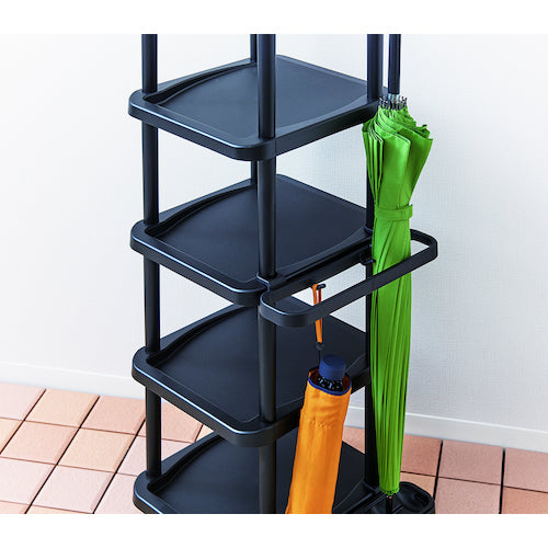 ＴＥＮＭＡ　ＰＲＸくつ置けるん棚　５段　811000523　1台