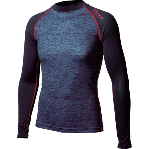 Otafuku BT Outlast Long Sleeve Crew Neck Shirt Camouflage/Red LL JW-540-44-LL 1 pc